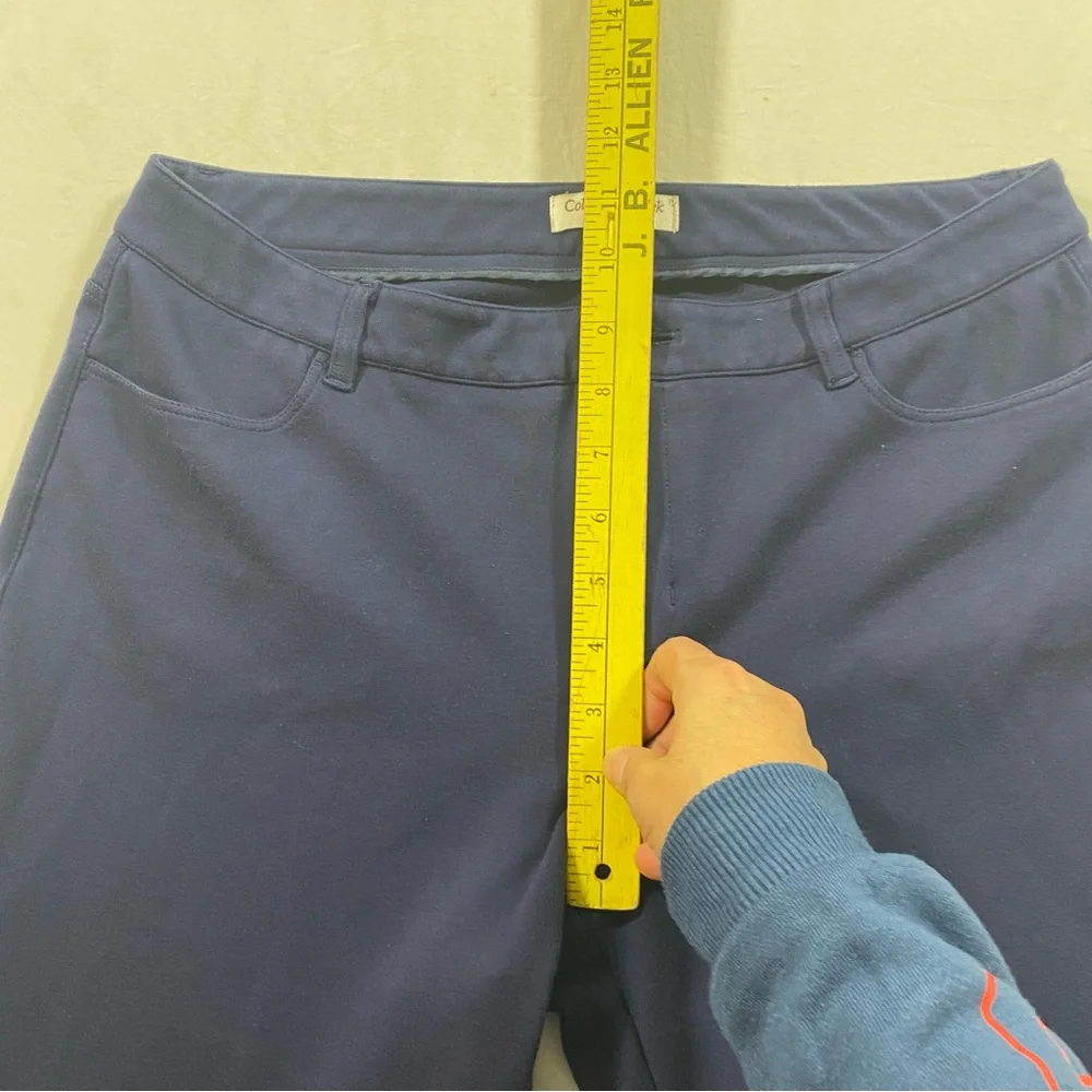 Coldwater Creek Navy Blue Dress Pants Natural Fit Women’s 6 Spandex - Picture 4 of 6